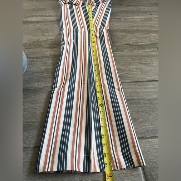 NWOT Anthropologie Striped Flare Multicolor Pants - Picture 13 of 16